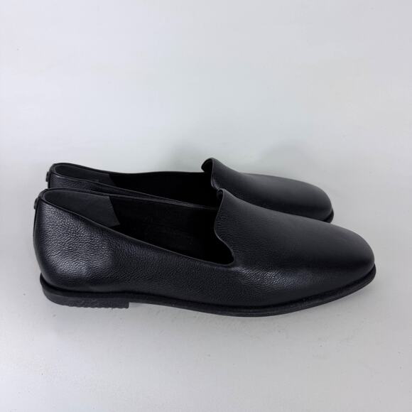 Vionic Willa 2.0 Loafers Women 9 Black Leather Pointed Toe Comfort Slip-On Flats - Picture 2 of 10